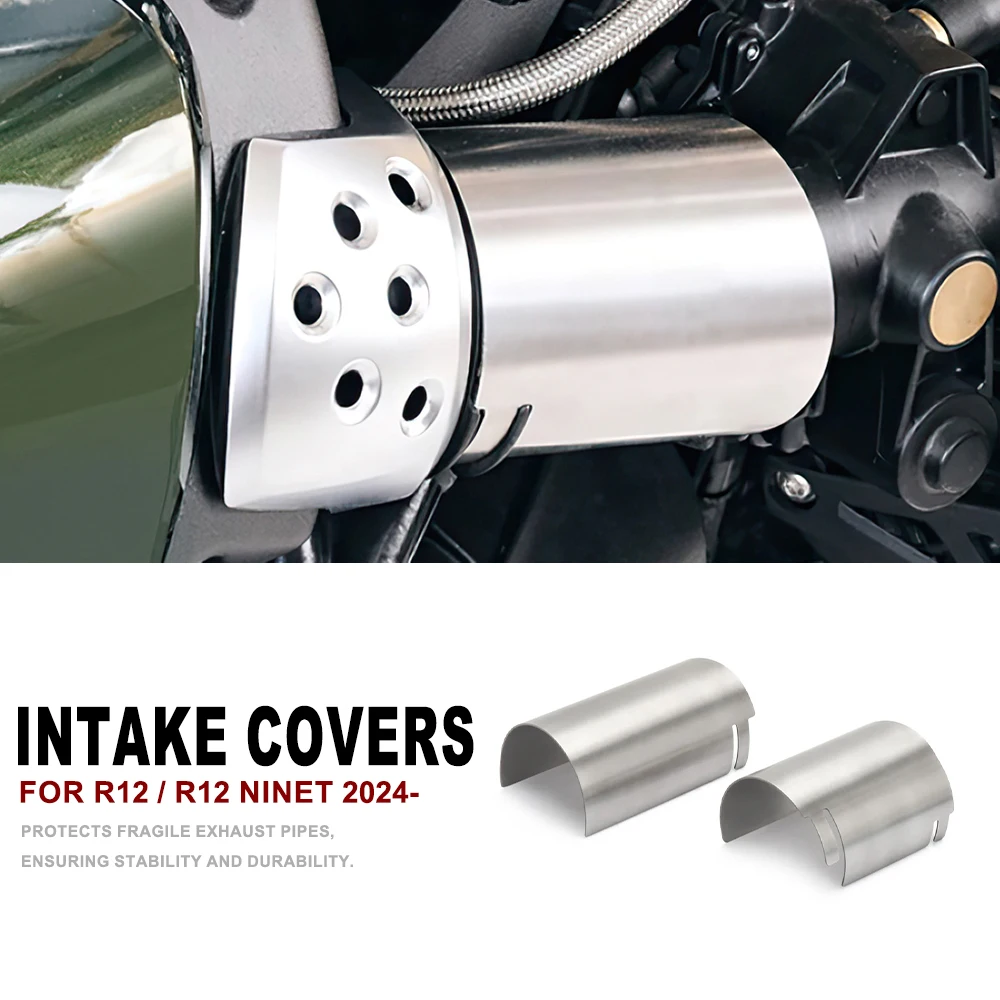

Новый комплект защитной крышки воздухозаборника из нержавеющей стали для BMW R12 NineT 2024-2025, аксессуары для мотоциклов