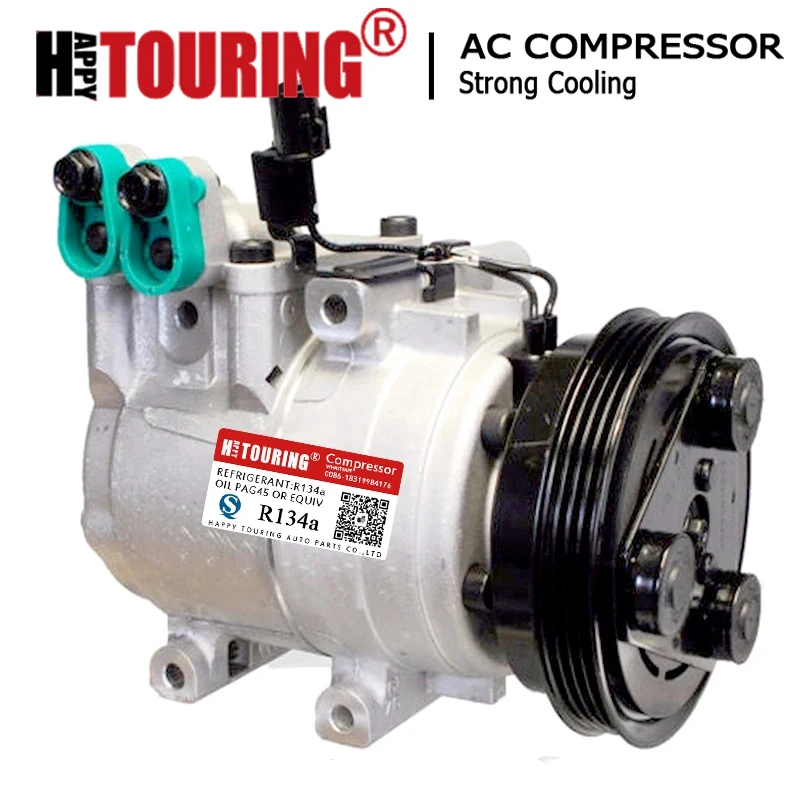 

For 2005 2006 2007 2008 Hyundai Tucson L4 2.0L Compressor AC 97701-2C100 97701-2D100 977012C100 977012D100 97701-2E000