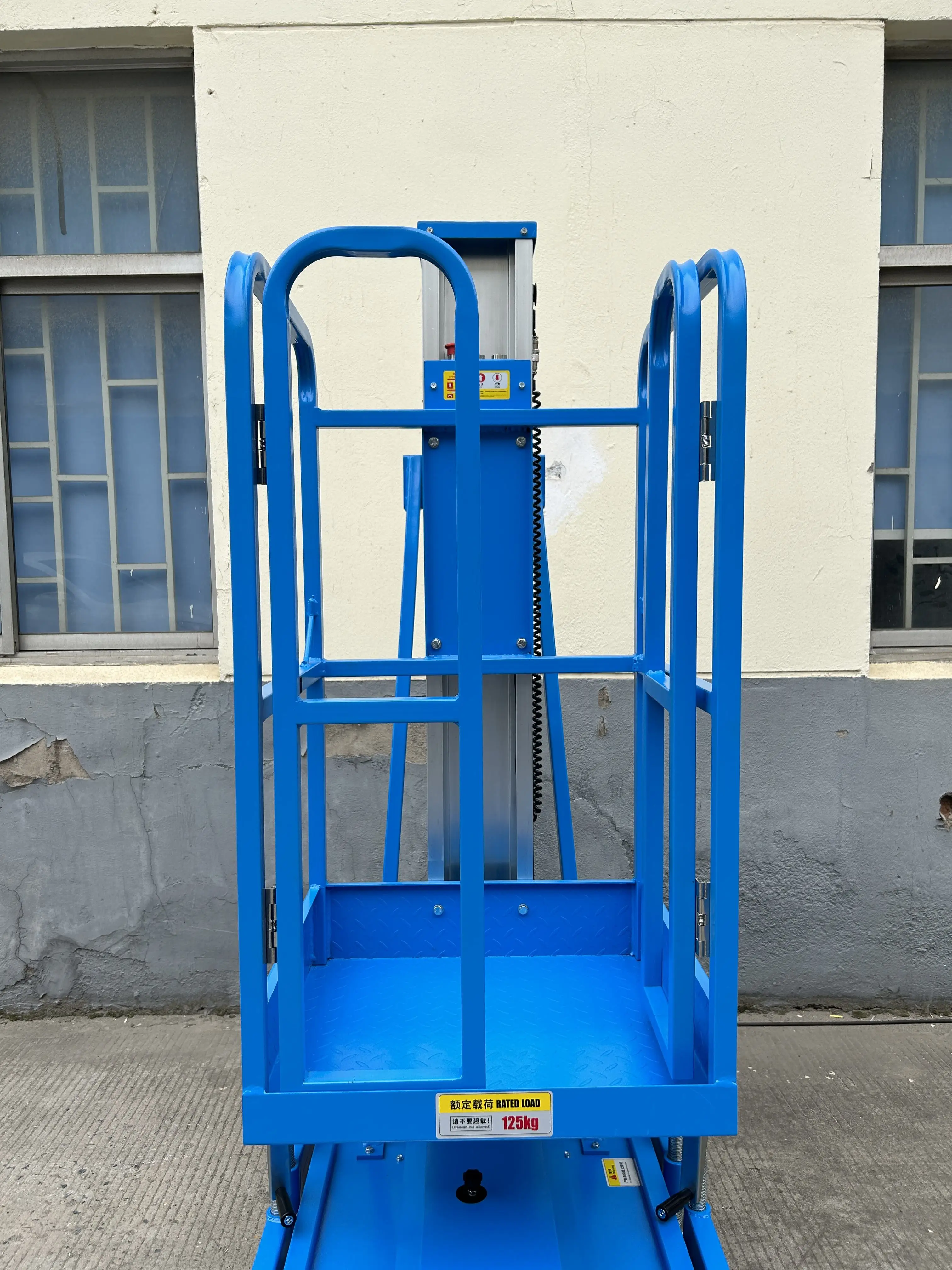 Lifting Platform Aluminum Alloy Electric Hydraulic Lift Automatic Small Mobile Aerial Work Lift