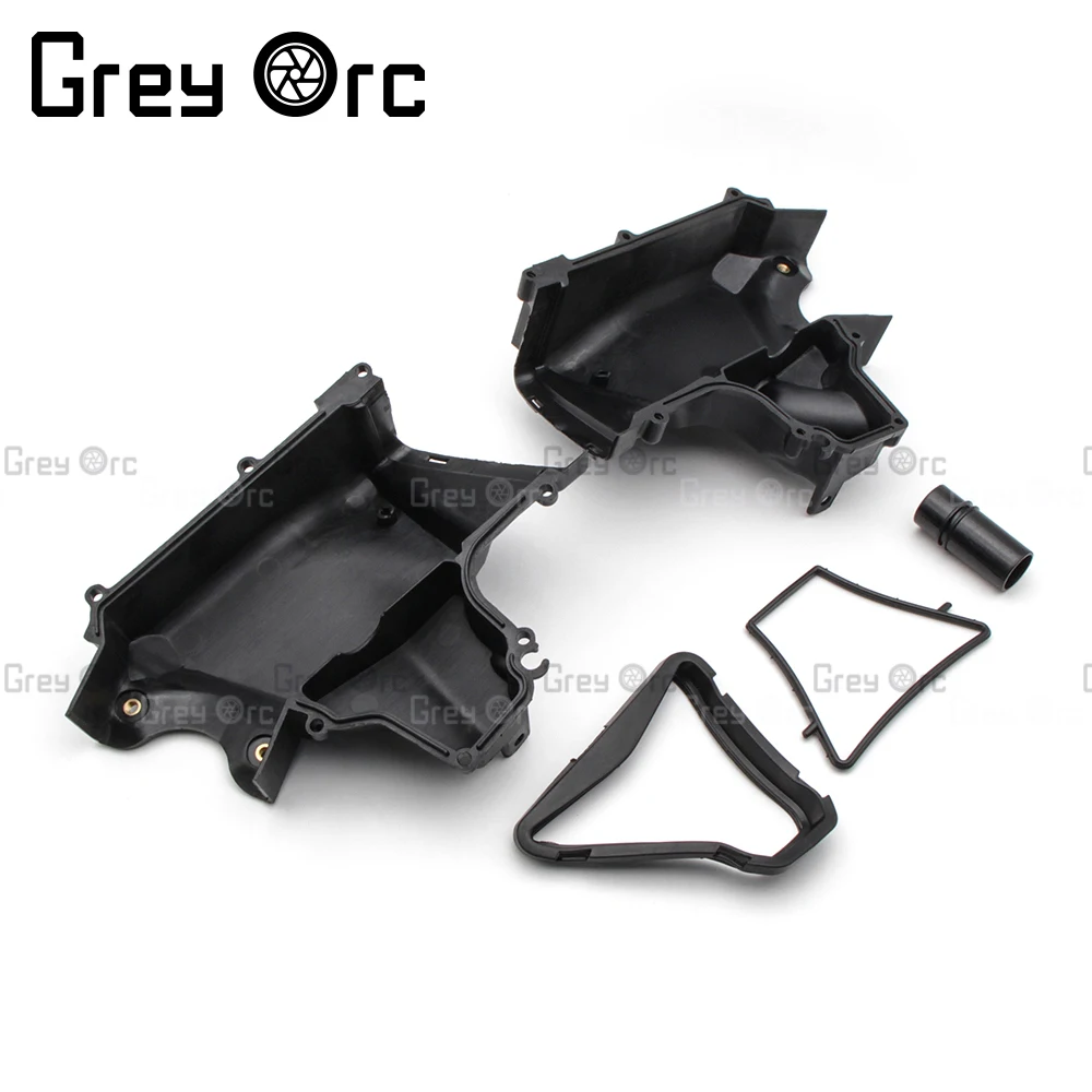 Motorcycle ABS Plastic Air Intake Tube Duct Cover Fairing For Kawasaki ZX 636 ZX6R ZX-6R 6R ZX636 2013-2018 2014 2015 2016 2017