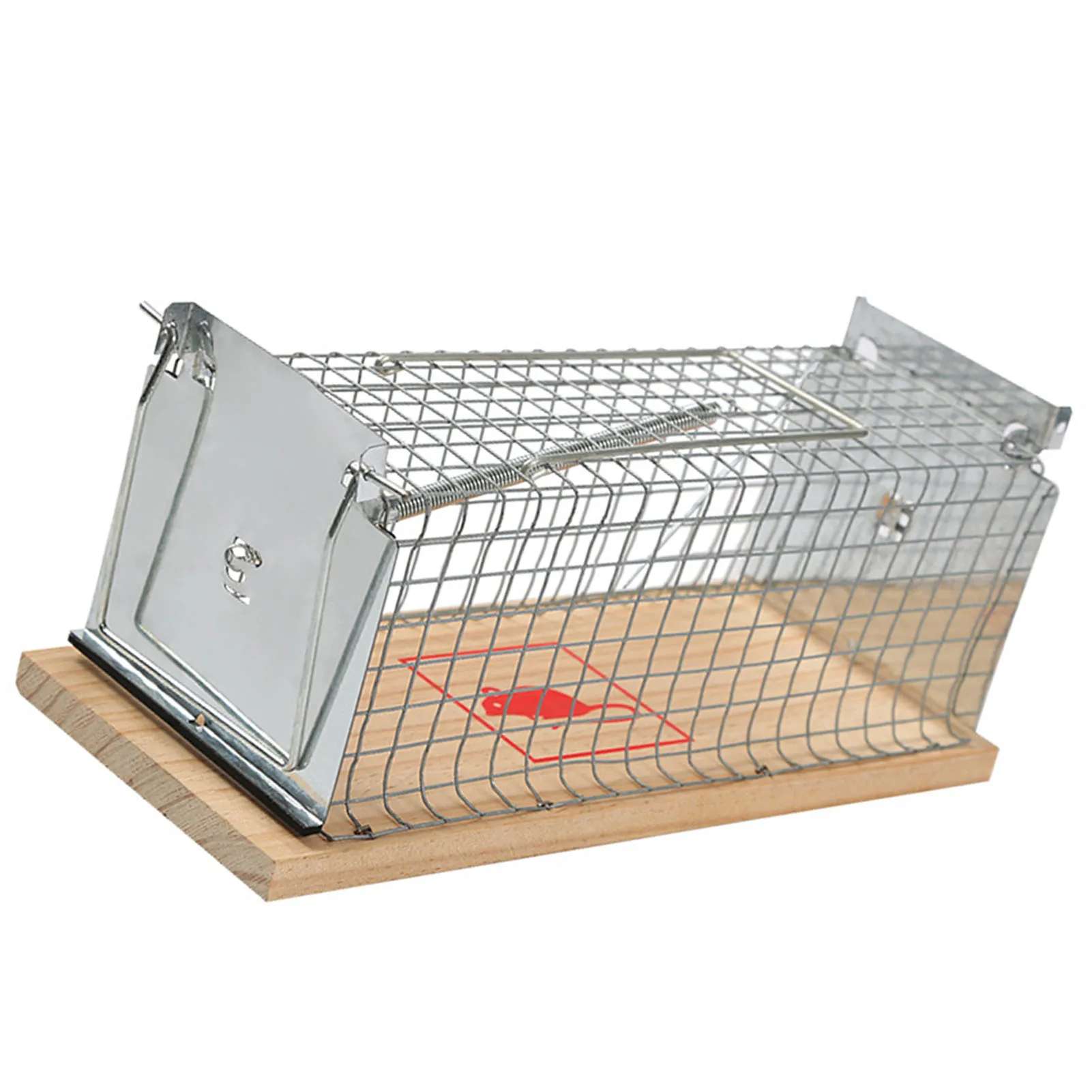 

Mousetrap Rodent Cage Trap Reusable Effective Humane Mouse Trap for Home Indoor Outdoor Use