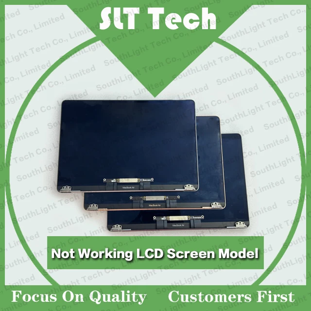 A2337 A1398 Not Working LCD Screen Model A2338 A1990 A2681 Display With Touch Digitizer Full Assembly Frame Replacement Part