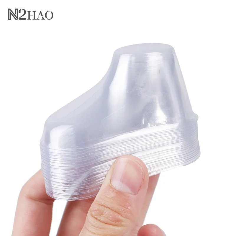 10Pairs Clear Plastic Baby Feet Display Baby Booties Shoes Socks Showcase Shoes Accessories