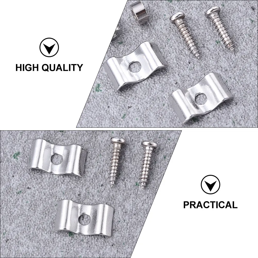 

10Sets Metal Tuners Electric Guitar Tuning Peg Buckles Parts Accessories Knobs Pegs String Heads RustProof LongLasting