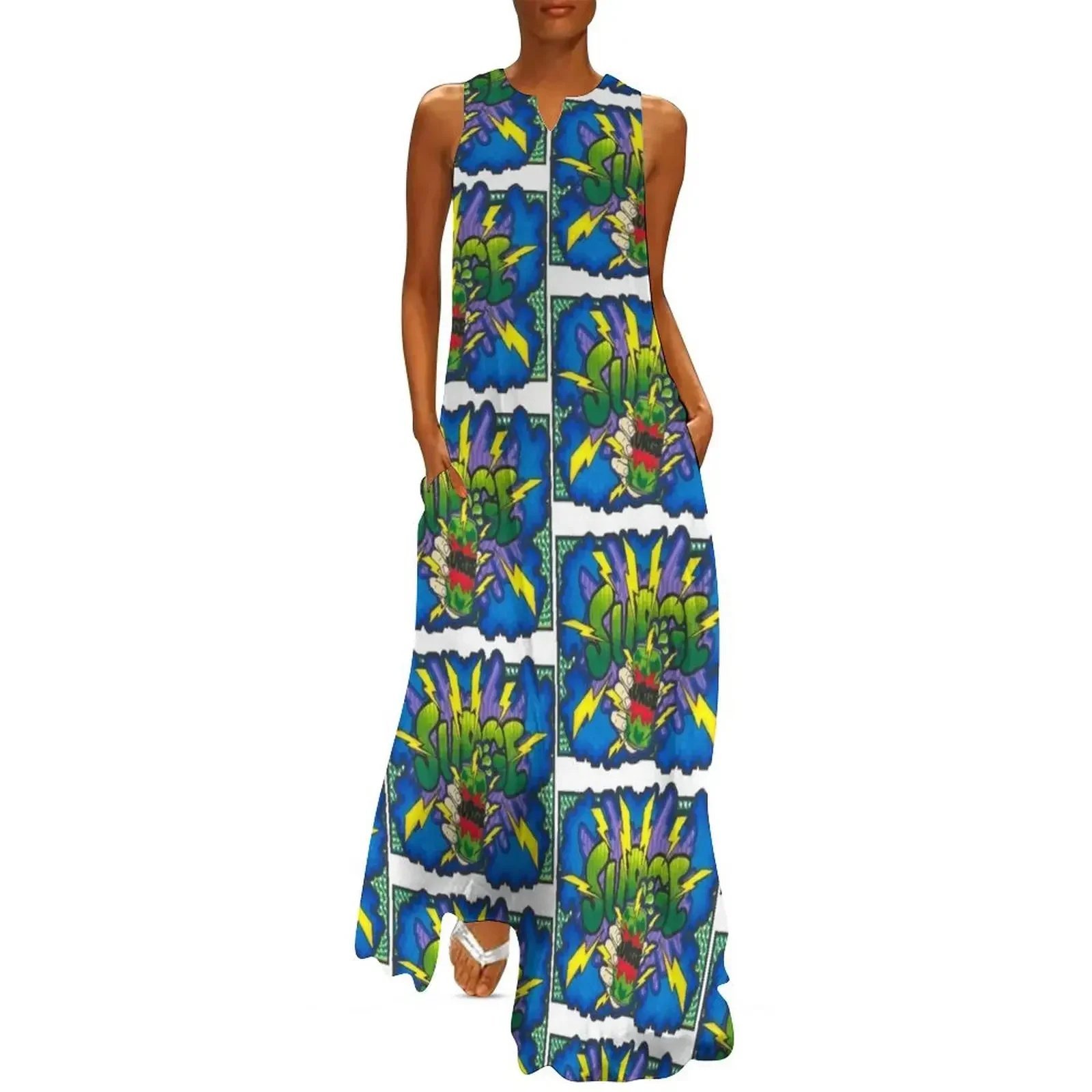 

SURGE Soda Long Dress womans clothing womens clothing elegant party dresses for women 2025 women's summer jumpsuit Dress