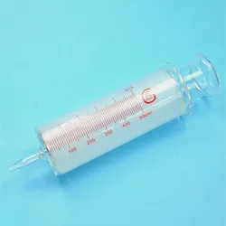 Large Glass Syringes 500ml With Glass Caliber / Ruhr Locks Caliber Glass Enema Sausage Device Sample Extractor Injector 500cc