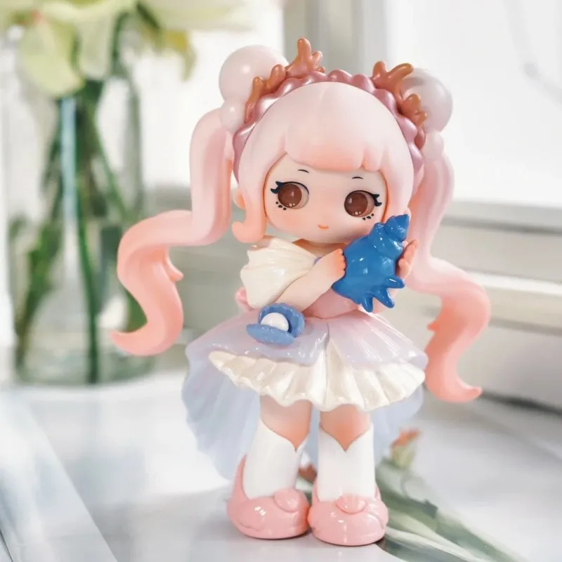 

Подлинная слепая коробка серии Ziyuli Dazzling Gem, пять поколений настольных украшений ручной работы, кукла, игрушка для девочек, подарок-сюрприз