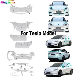 Paint Protection Film Clear Bra PPF Anti Scratch PreCut Car Body Film Cover For Tesla Model Y 3 Car Sticker 2020-2024