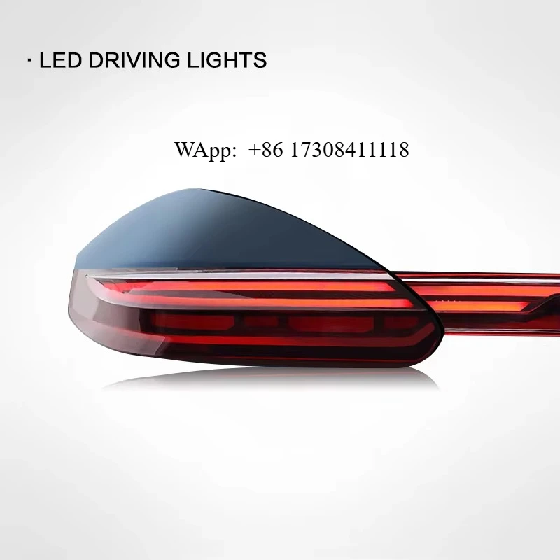 

Auto Car Taillight Upgrade to 2023 LED Tail Lights for 970 970.1 970.2 New Style Red Rear Lamp