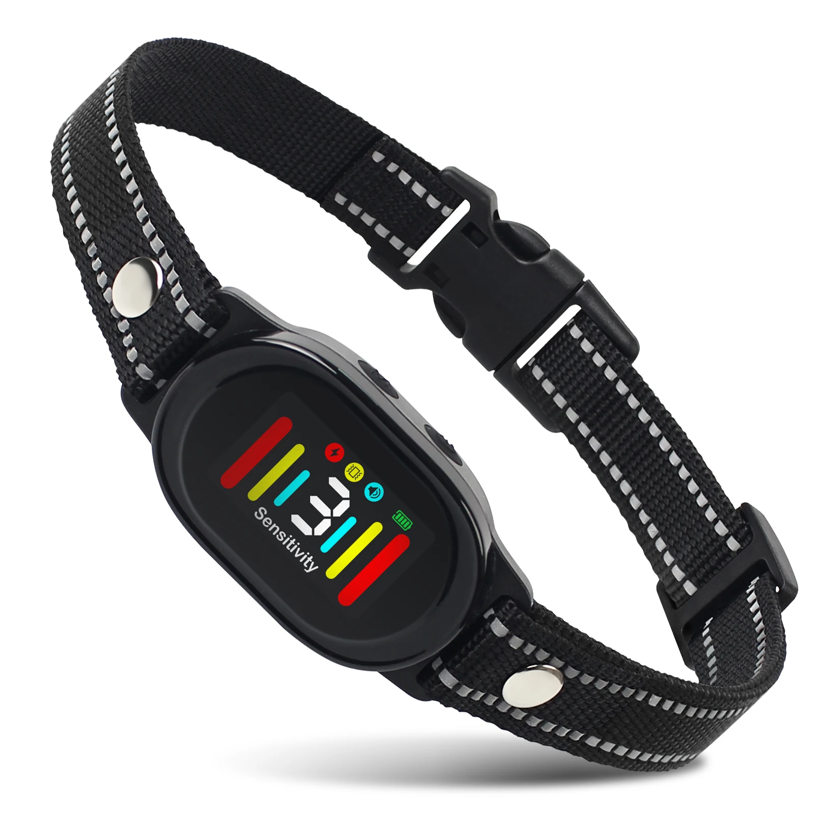 

2025 Waterproof AI Intelligent Color Screen Dog Training Supplies E-shock Dog Smart Anti Bark Collar Bark Control