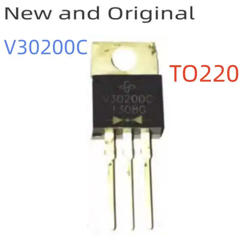 V30200C V30200C-E3 To220 200V 15A Dual High Voltage Trench Mos Barrier Schottky Rectifier