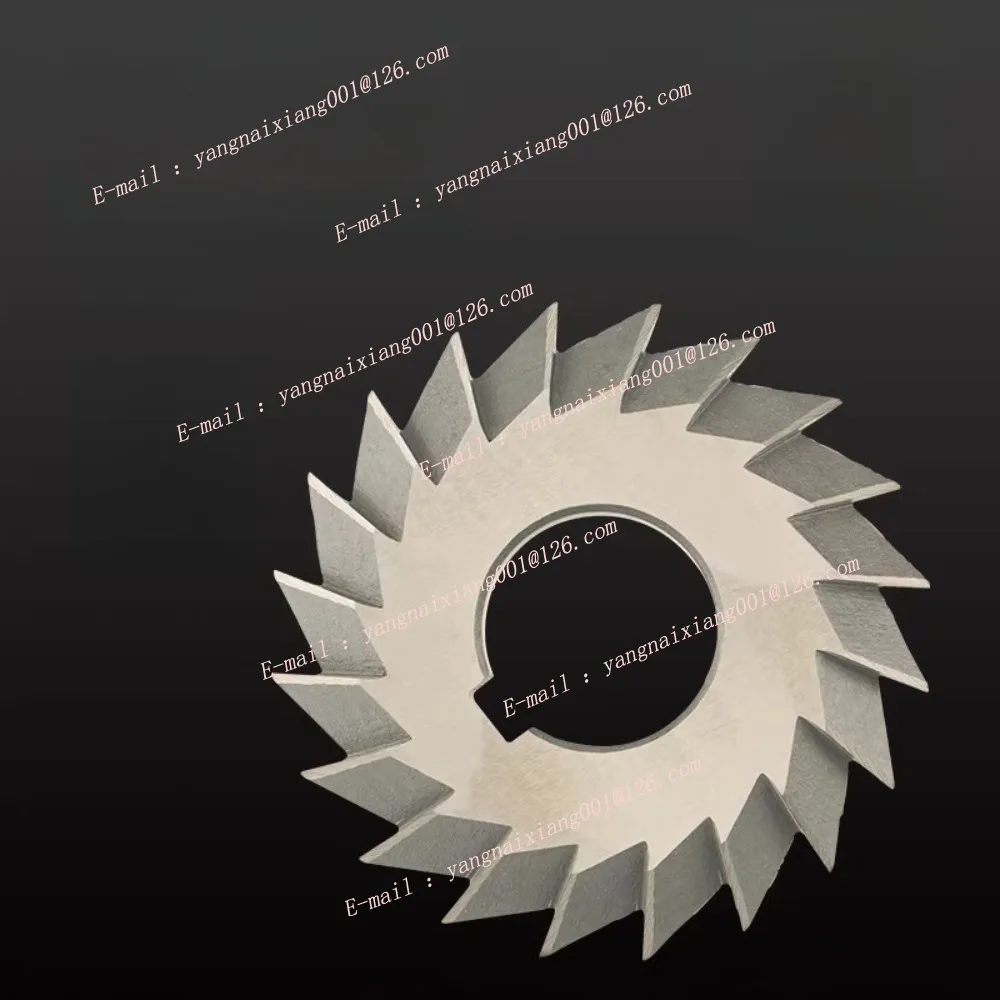 HSS Symmetrical Double-angle Milling Cutter White Steel V-groove Angle Forming Milling Cutter Φ60/80 PA30° 45° 60° 75° 90°  Tool