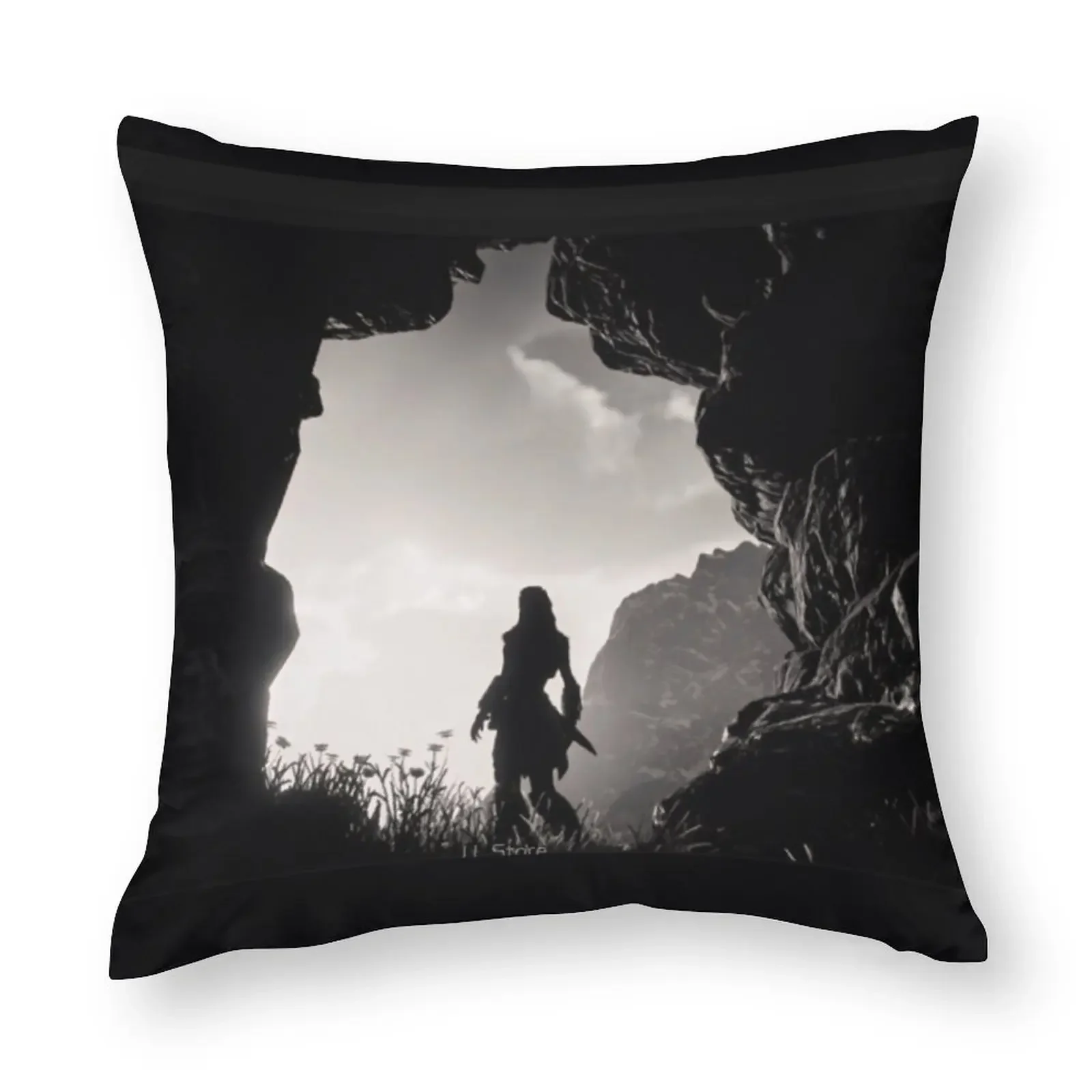Aloy in Cave Pillow Case Horizon Forbidden West Home Decor Zipper Pillowcase Spring Soft Polyester Cover