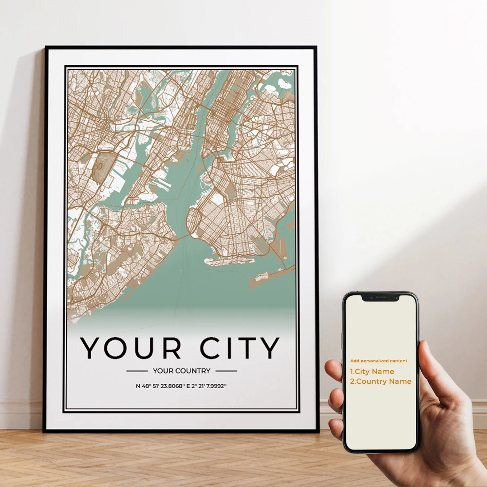 Custom Personalized City And C - Custom Star Map recension och pris