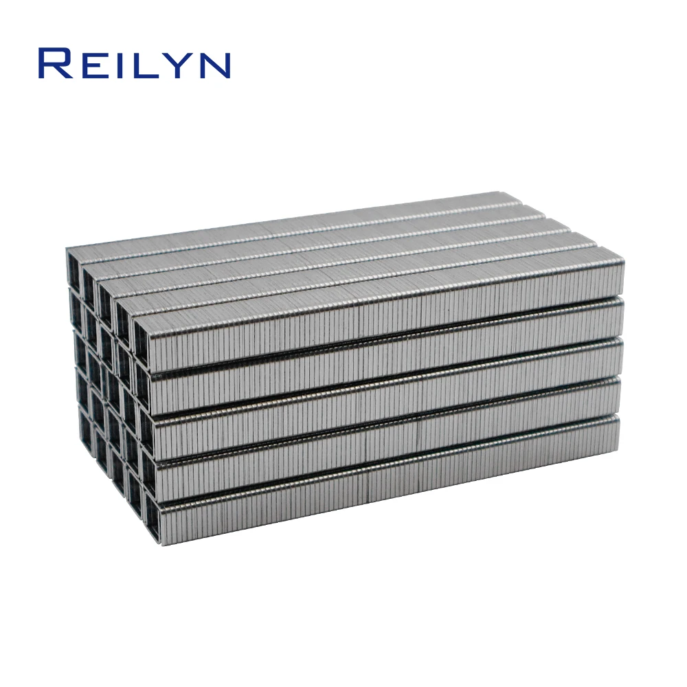 Imagem -06 - Reilyn-pistola Pneumática de Pregos Grampos para Fixação de Estofos 20ga 1010j 10x11 mm 1000 Pcs