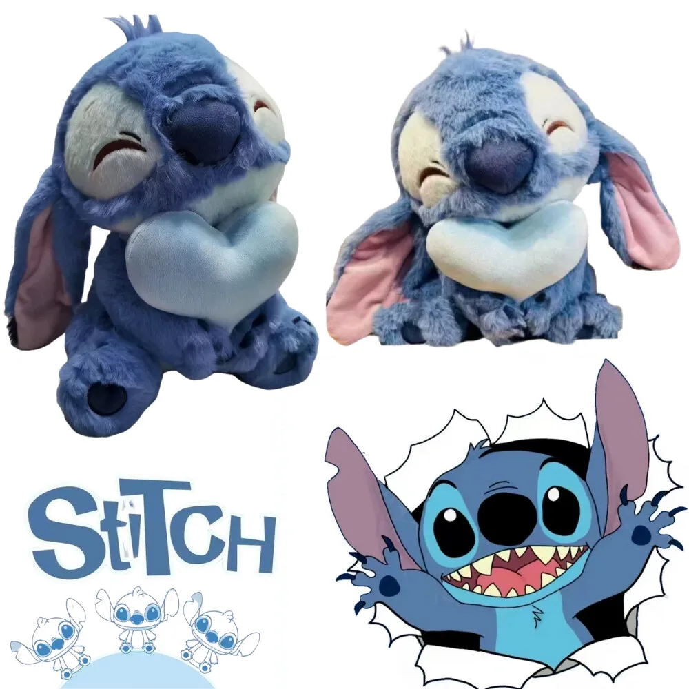 

25-30 см плюшевая кукла Дисней, стежка, кукла Лило, милая плюшевая игрушка Love Stitch, аниме, мягкая кавайная кавайная кукла, подарок на день рождения, День Святого Валентина