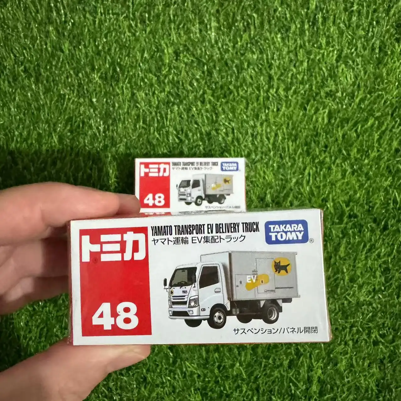

Takara Tomy Tomica No. 48 Yamato Transport EV Коллекция и доставка Грузовик Сплав Автомобиль Литой под давлением Металлический режим Коллекция игрушек