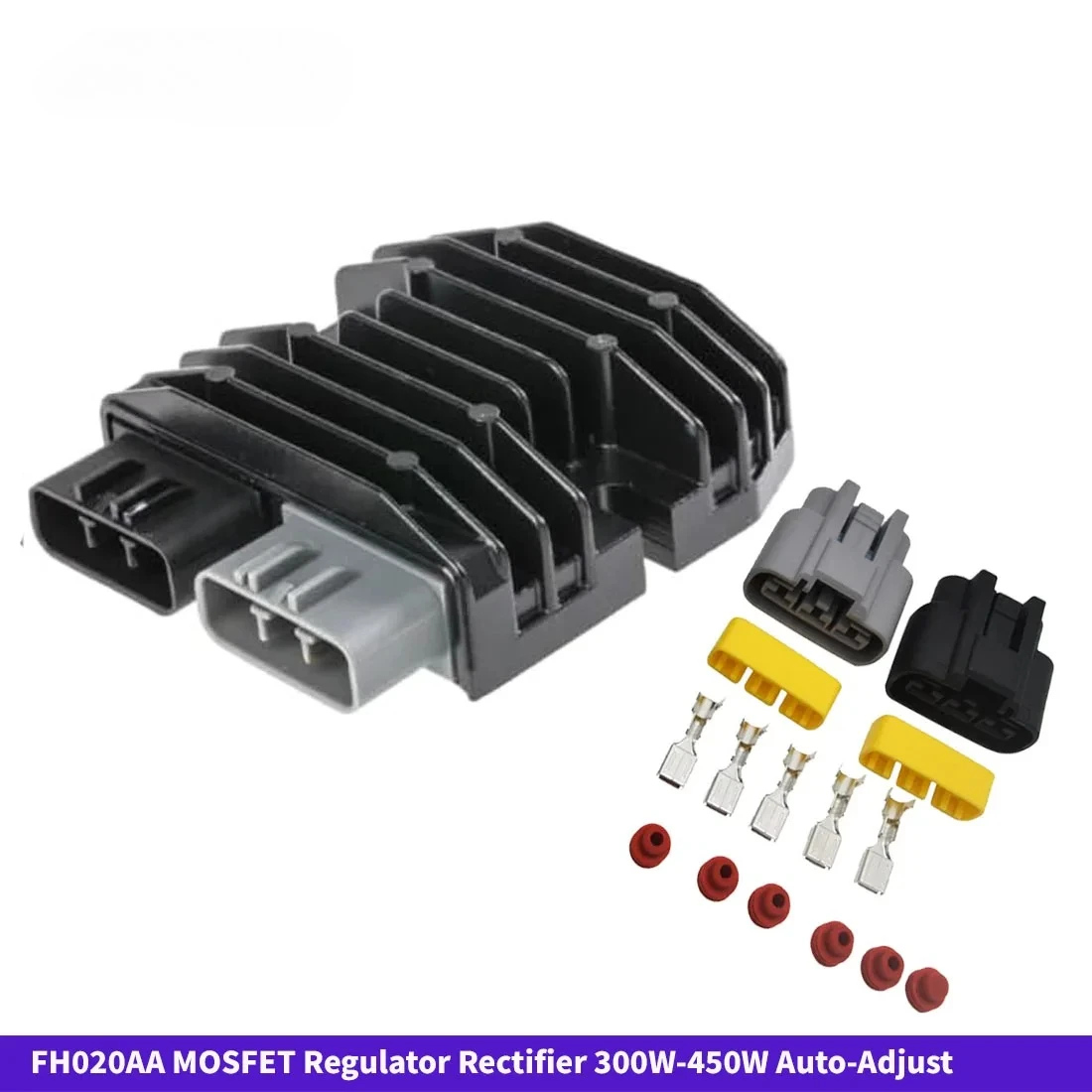 MOSFET Regulator Rectifier FH020AA 35A 12V 300W-450W Auto-Adjust For Yamaha Honda Kawasaki BMW 3 Phase Charging System
