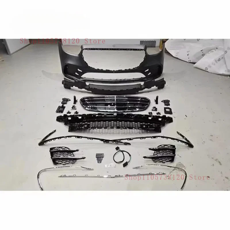 Factory Hot Selling E Class - S4 Body Kit Front Bumper Grille Upgr