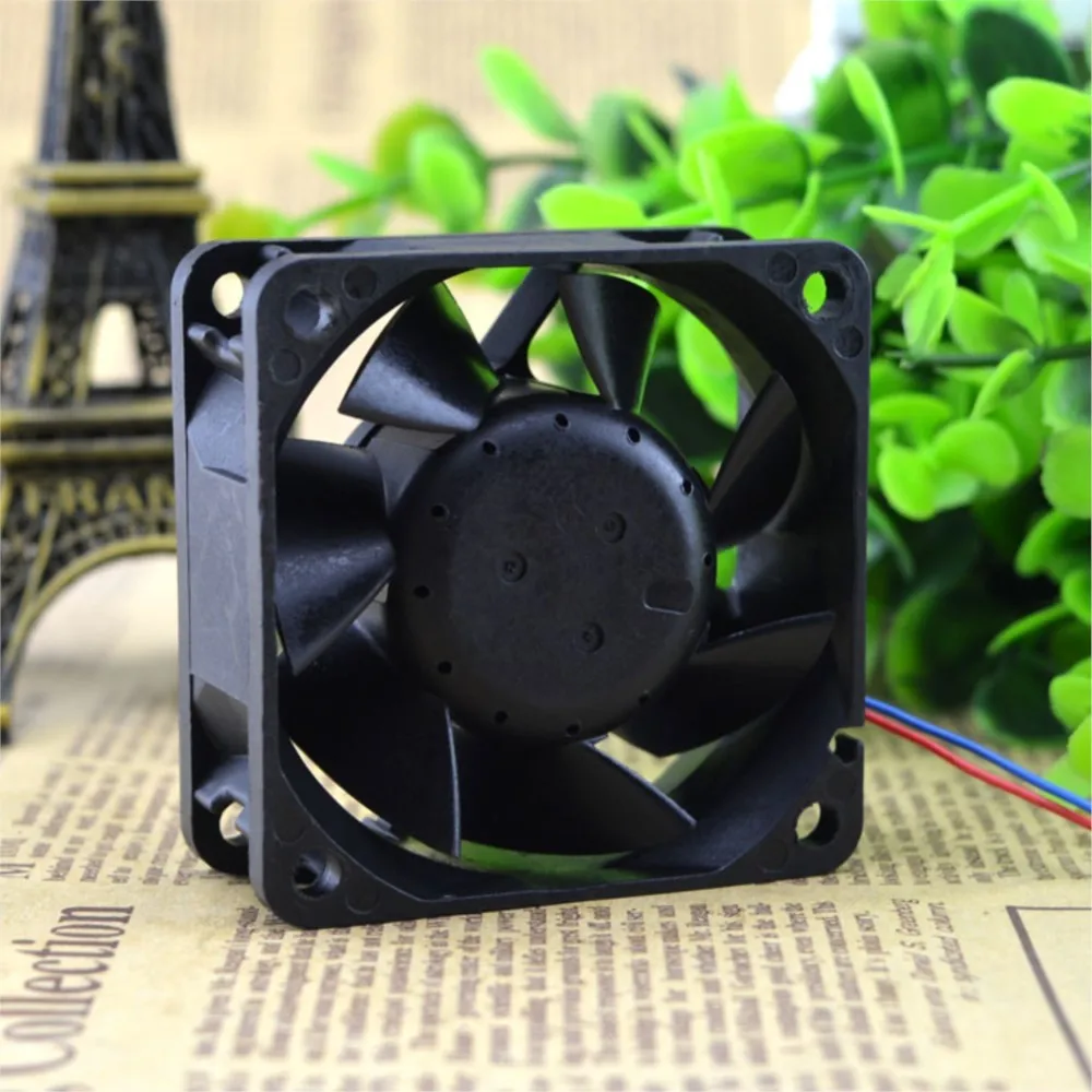 60mm Fan for Delta AFB0624EH 6025 24V 0.18A 6CM Dual Ball Bearing Cooling – Ideal Inverter & Industrial Systems