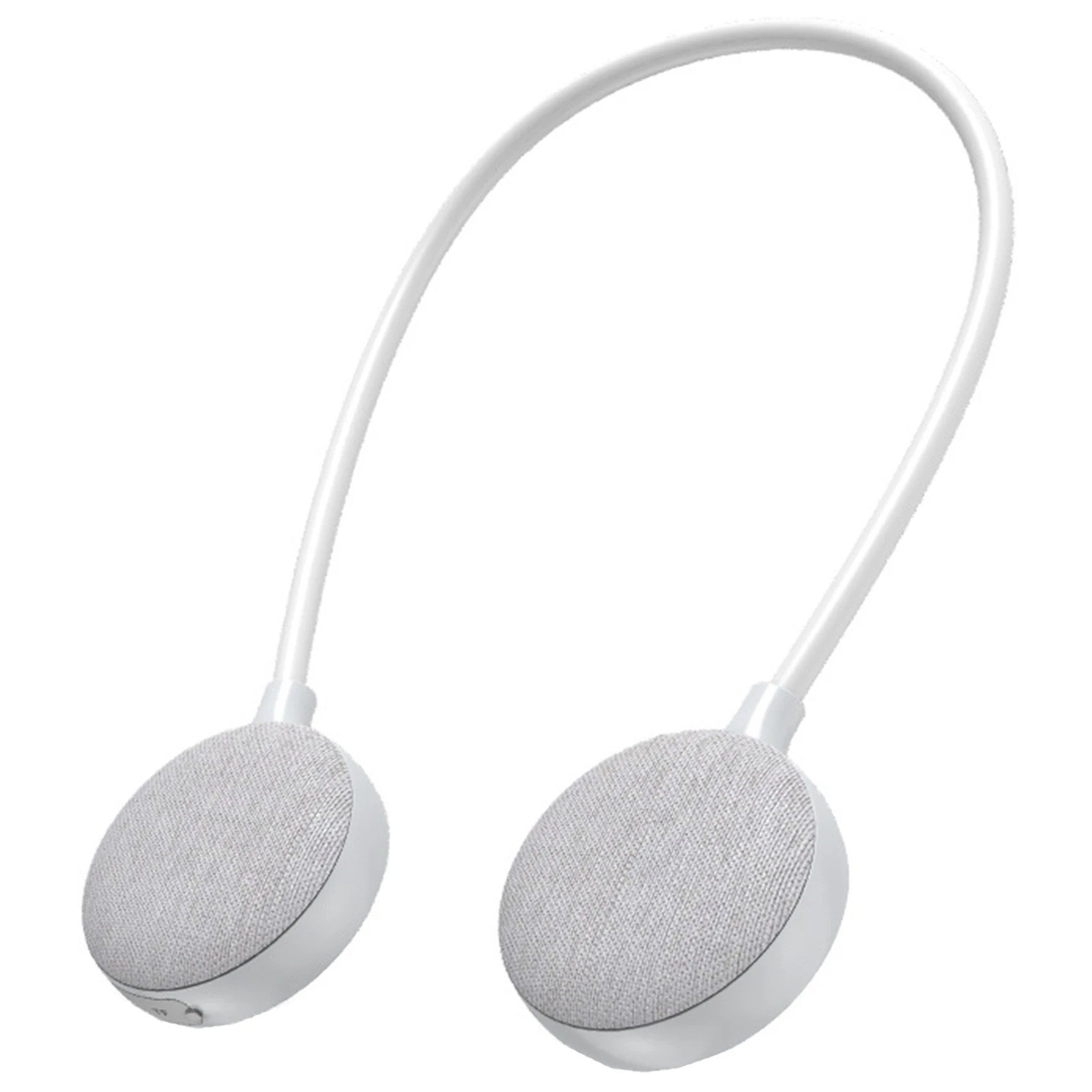 

Шея Bluetooth 5.0 Динамик Беспроводной басовый объемный звук Поддержка SD-карты с микрофоном Портативная уличная аудиосистема (серый)