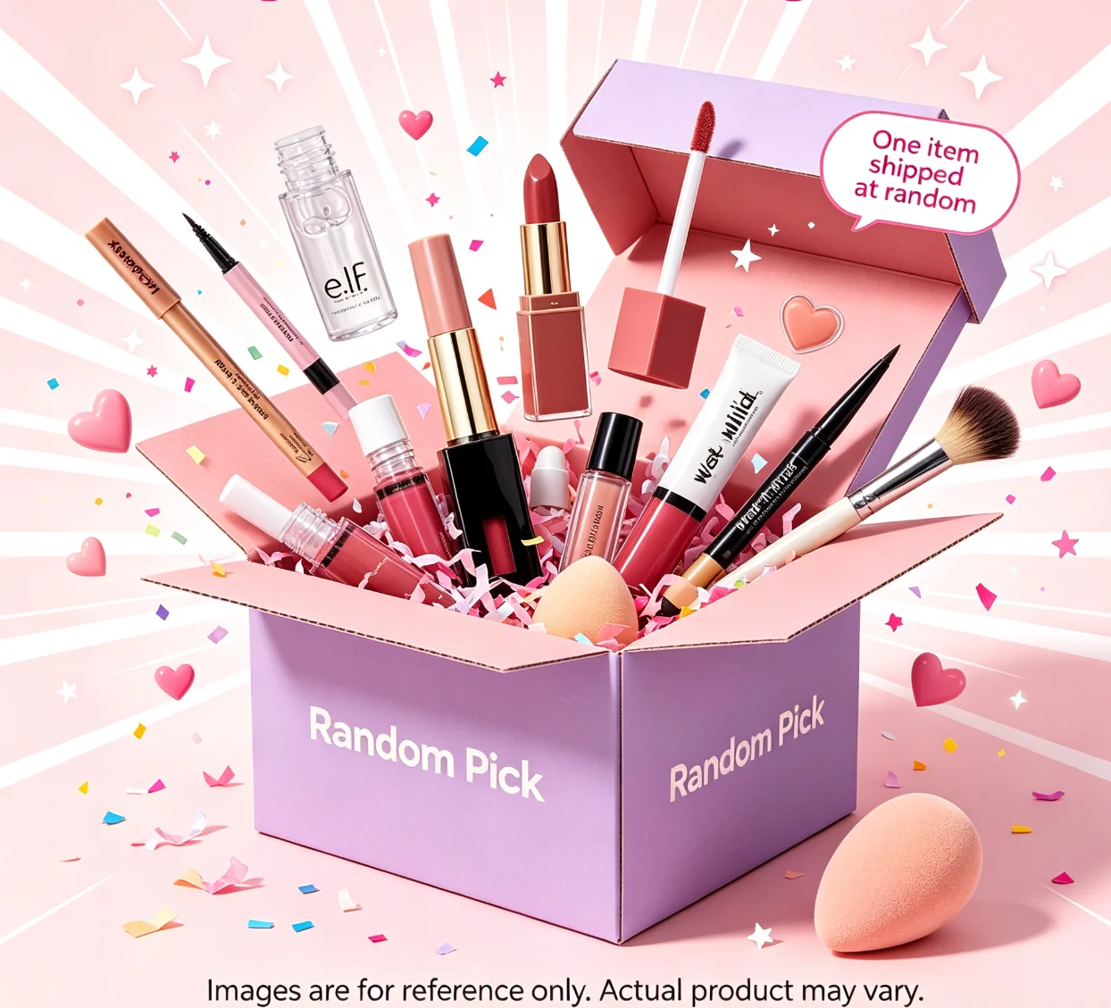 صندوق مفاجآت لأدوات المكياج ال - مراجعة Beauty Makeup Tools وسعره
