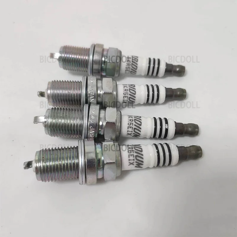 4/6Pcs 6341 BKR5EIX Iridium Spark Plug for TOYOTA YARIS COROLLA RENAULT MEGANE CLIO OPEL CORSA ASTRA NISSAN SUNNY PRIMERA ALMERA