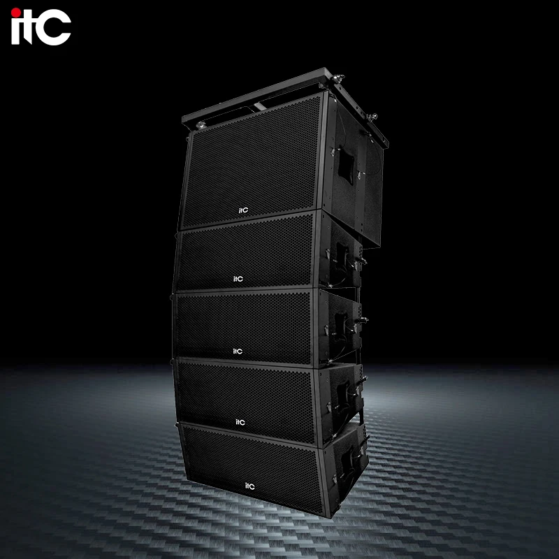 Stage Sound Line Array Speaker Professional Audio Church Speaker Outdoor Indoor Stage Powered Line Array Component Speaker