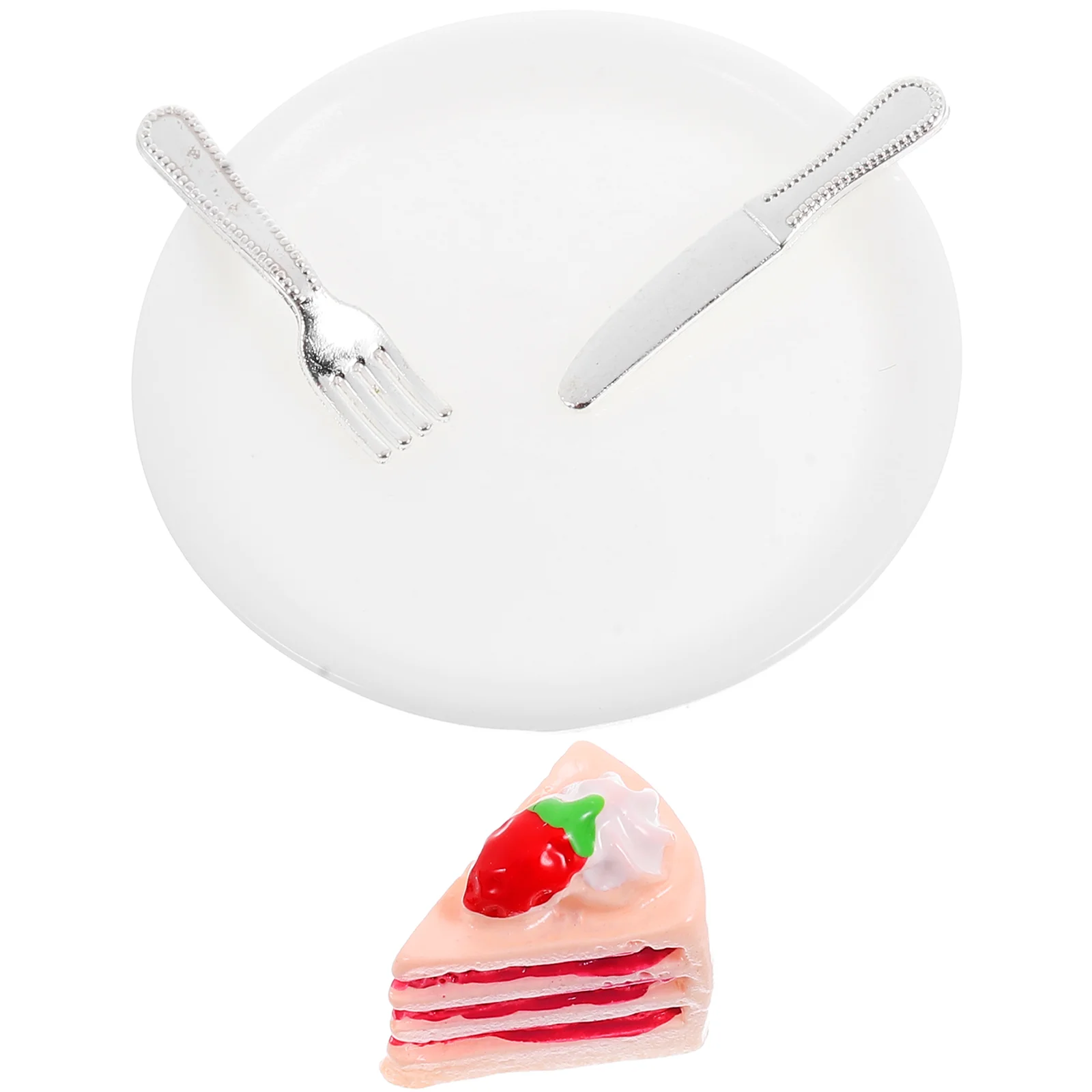 

Decor Dollhouse Cake Model Mini Accessories Play Food Decorative Fake Prop Toy 360X360X200CM Miniature Pink Adorn