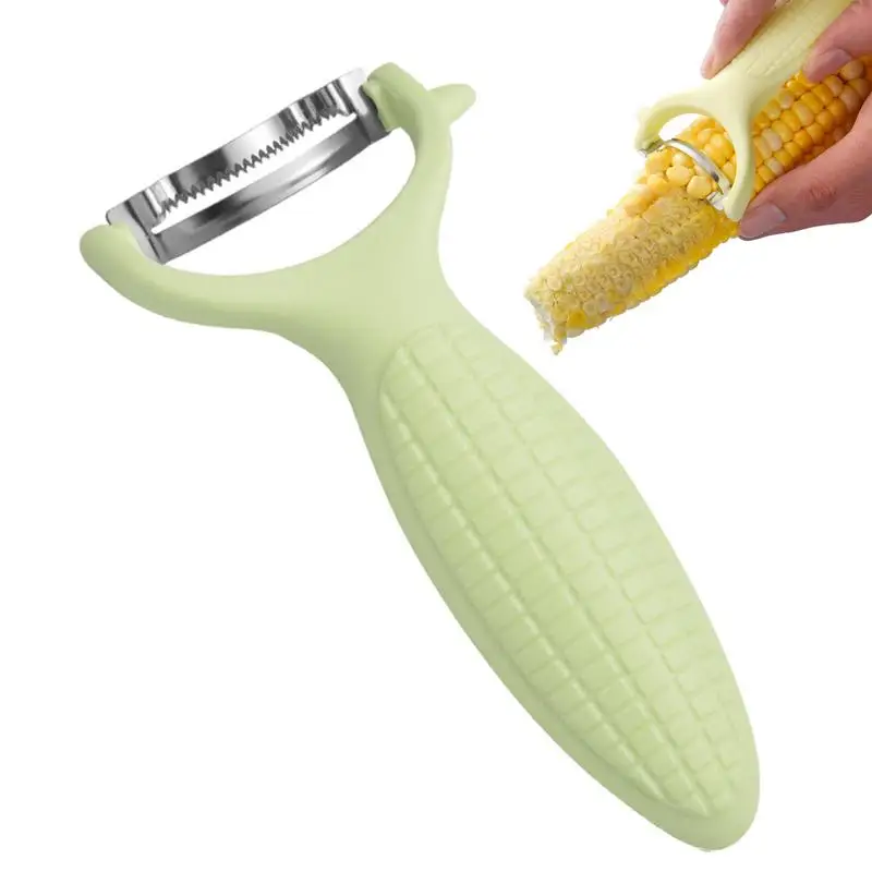 

Corn Cob Stripper Tool Corn Peeler Stripper Stainless Steel Splitter Tool Cob Corn Thresher Stripping Tool Corn Cutter Off Cob