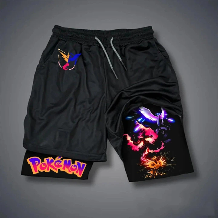 

Pok É Mon Peripheral Beach Pants Cropped Pants Men's and Women's Loose Home Clothes Sleeping Pants Trendy