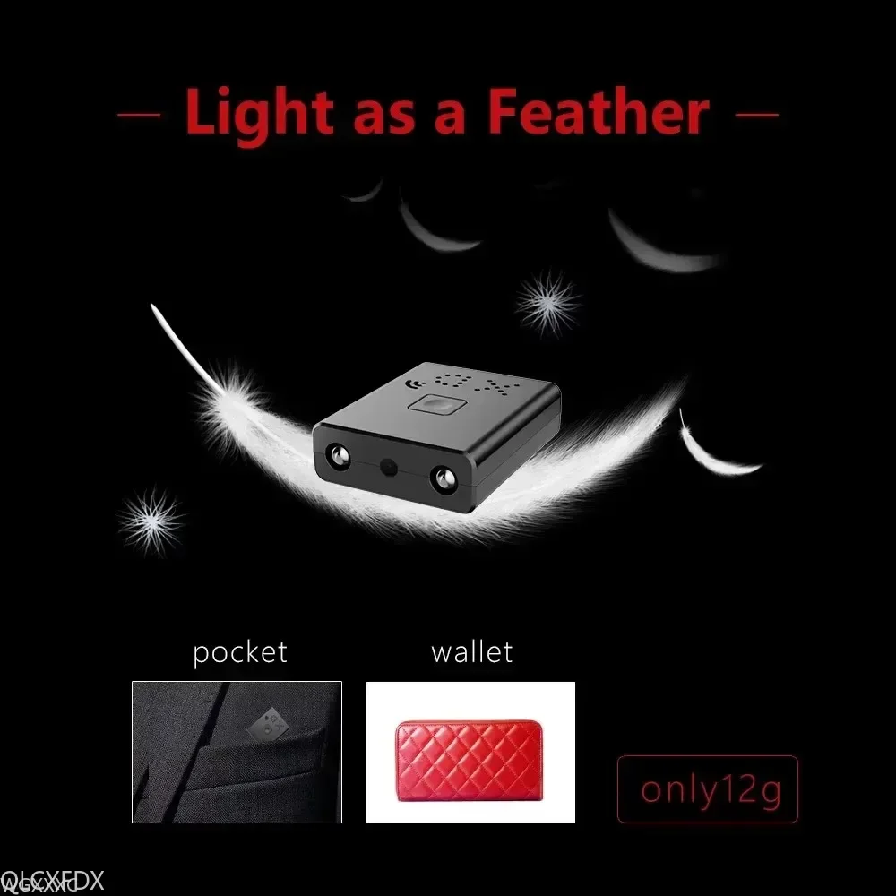 Мини-видеокамера XD 1080P, беспроводная Wi-Fi ip-камера, камера ночного видения, IR-CUT, обнаружение движения, видеорегистратор безопасности, поддержка TF-карты