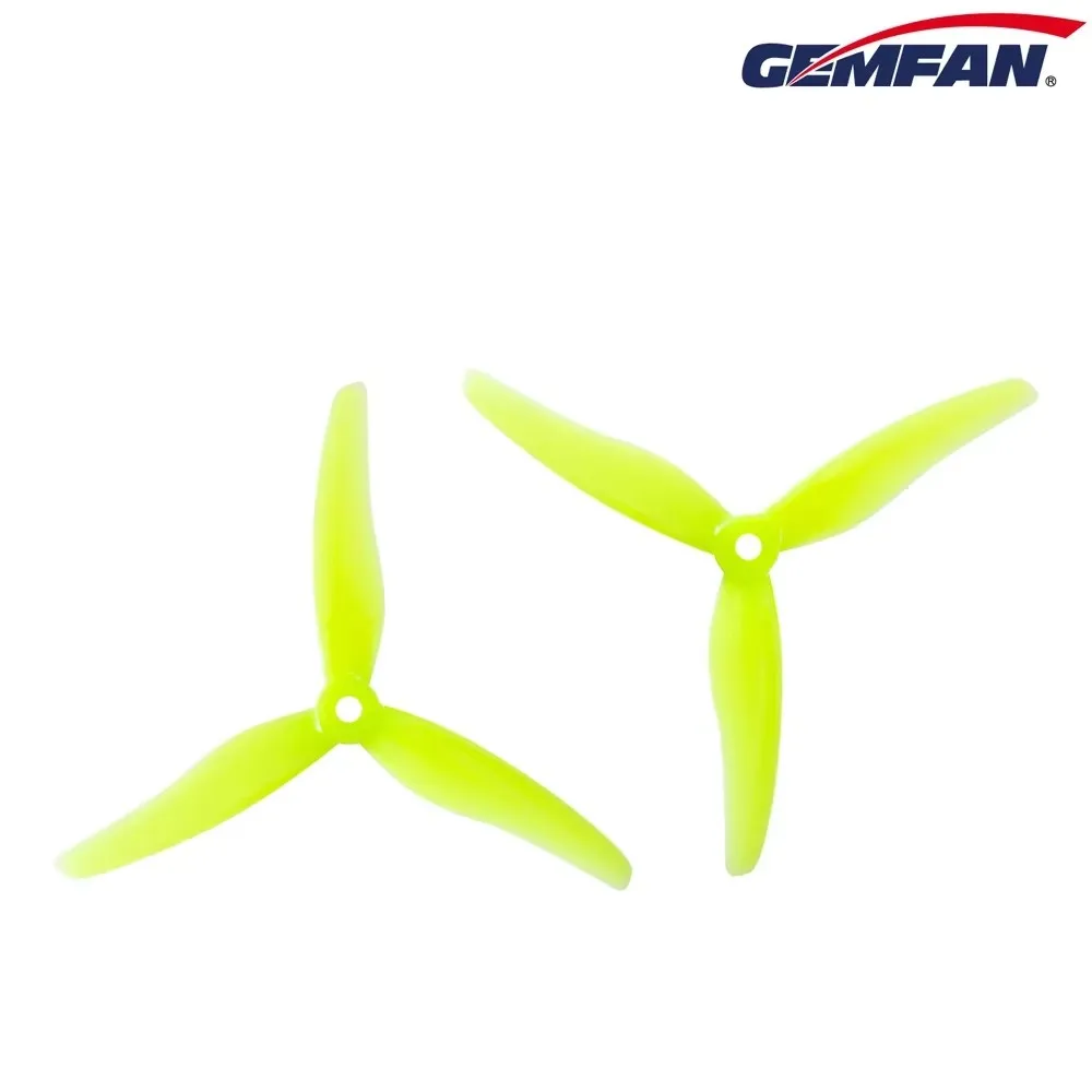 4 pares (4CW + 4CCW) Gemfan Hurricane 51433 5.1X3.5X3 hélice de PC de 3 aspas para RC FPV Freestyle 5 pulgadas 4S 6S Drones 2206 2207 2306