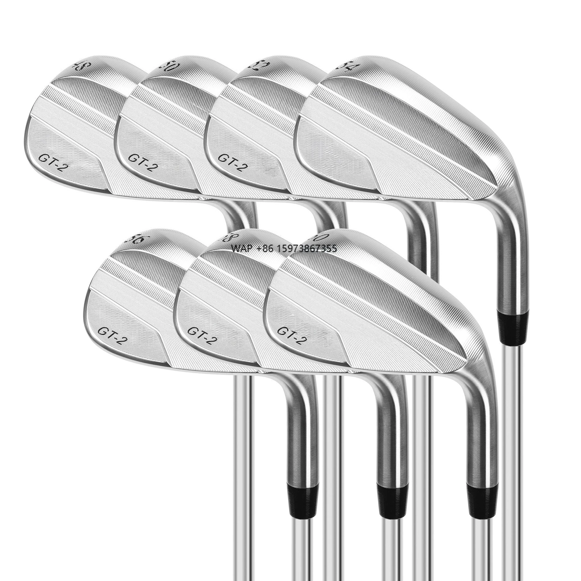 

Manufacturer wholesale custom silver portable durable multi-angle head titanium shaft stainless steel right hand golf wedge club