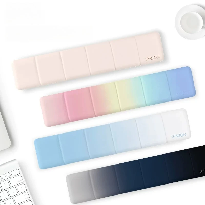 

Gradient Memory Cotton Handrest Custom Wrist Protection Thickened Soft Ergonomic Esports Gaming Mechanical Keyboard Accessories