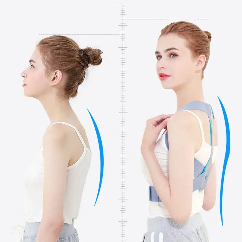 Adjustable Back Shoulder Posture Corrector Belt Clavicle Spine Support Brace Reshape Body Health Fixer Tape Corrector De Postura