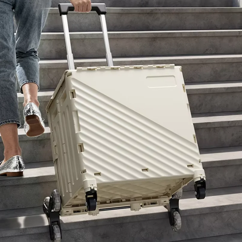 Chariot de courses pliable ave - Sports Equipment Cart On Wheels avis et prix