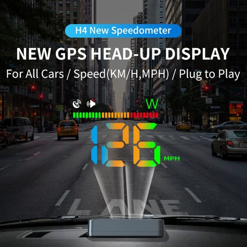 KWHUD HUD Head Up Display GPS velocímetro Digital proyector de parabrisas para coches dispositivos electrónicos automáticos alimentado por USB Plug to Play