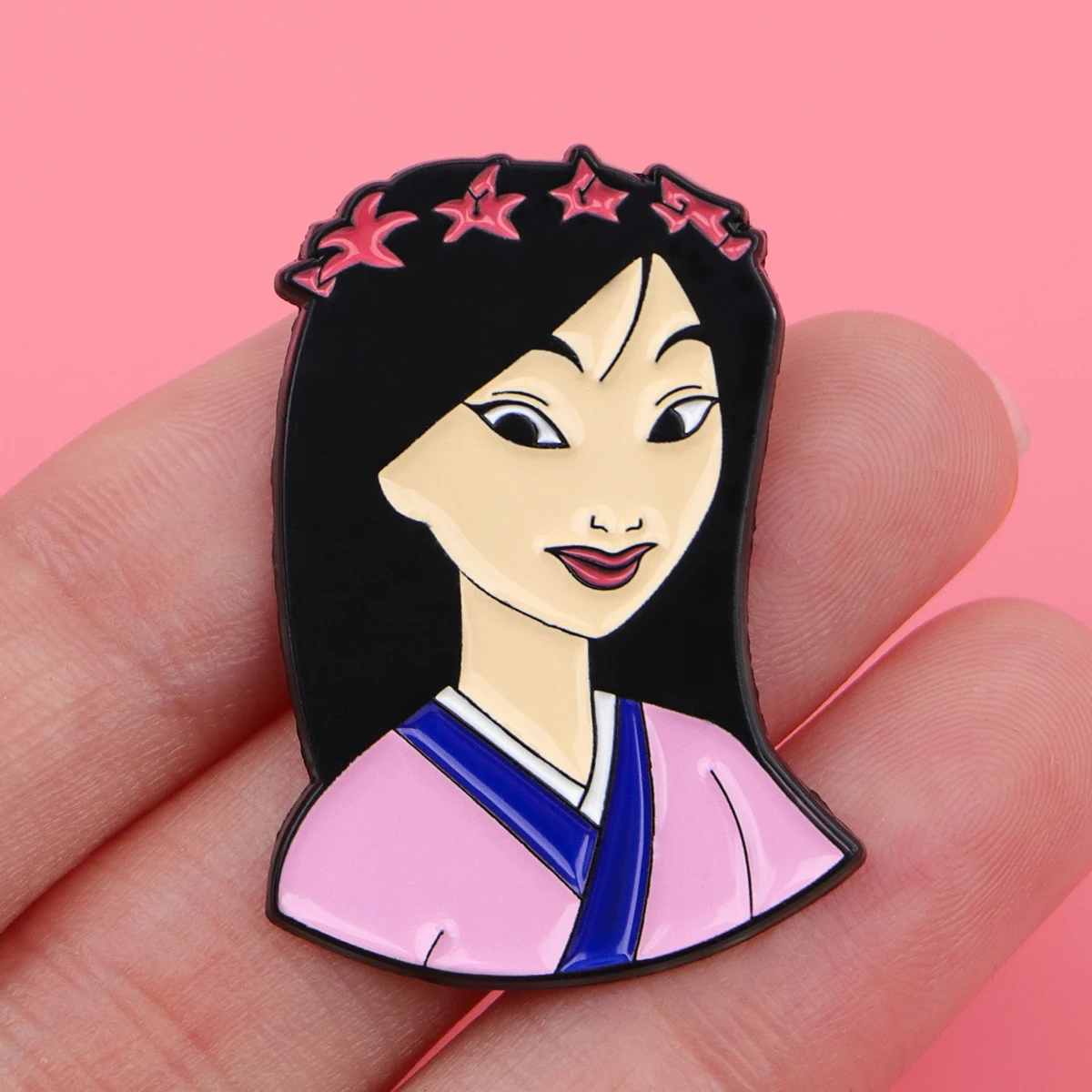 

Story Enamel Pins Cartoon Girl Brooches Badge Lapel Pin For Backpack Clothes Accessories Fashion Jewelry Birthday Gifts
