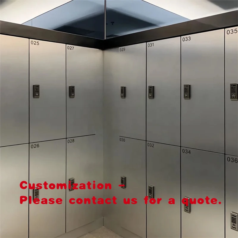 custom.DEBO Hospital Use Swimming Pool Locker Waterproof Durable HPL Compact Laminate Electronic Locker