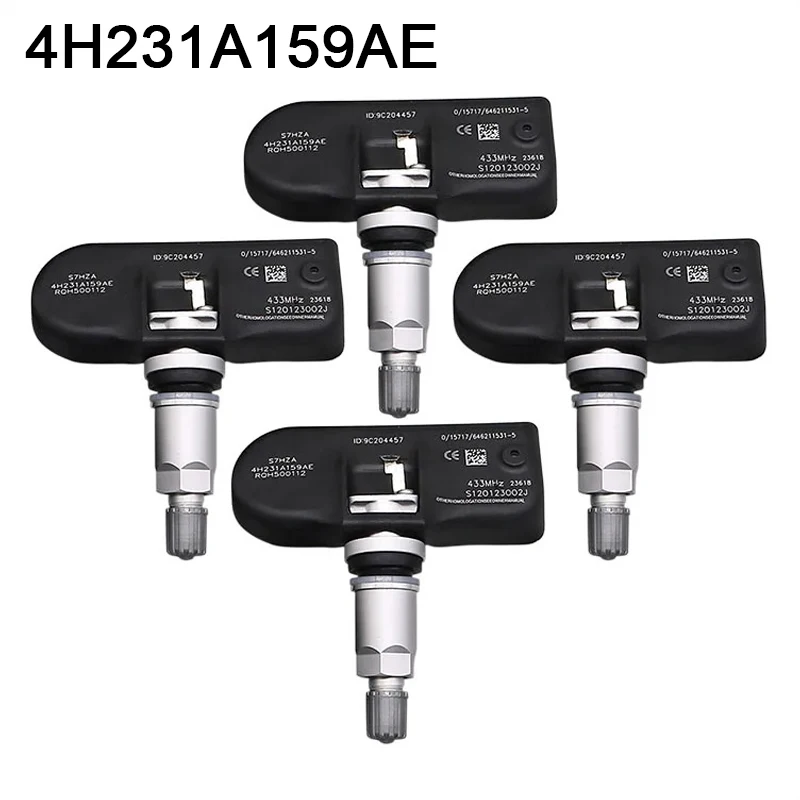 

1/4 шт. TPMS датчик давления в автомобильных шинах 4H231A159AE 433 МГц для Jaguar XF XJ XK Land Rover Volvo C30 C70 S40 V50 Ford Galaxy Mondeo