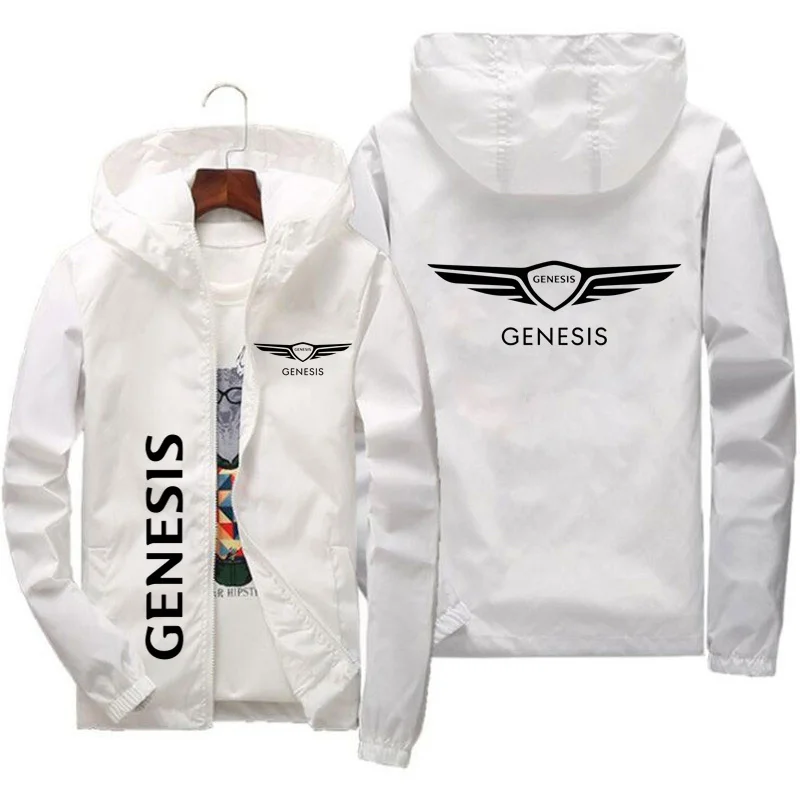 

2025 New Genesis Men's Off road Motorcycle Asphalt Bicycle Life saving Windproof Jacket Hoodie Pilot's Uniform