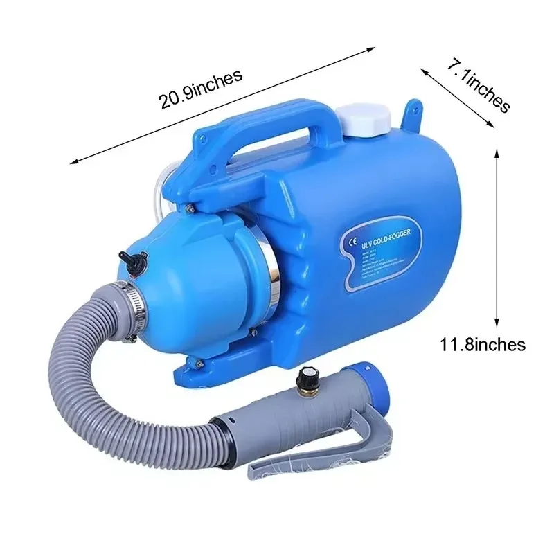 【2026】Electric Disinfection Sprayer Disinfecting Fog Machine Intelligent Ultra-Low Capacity ULV Cold Fogger For Garden Hospital
