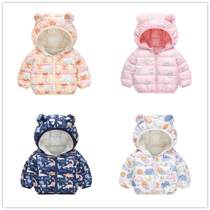 

Children's Padded Jacket Children's Clothing for Outwear Baby Girl' winter Light Clothes