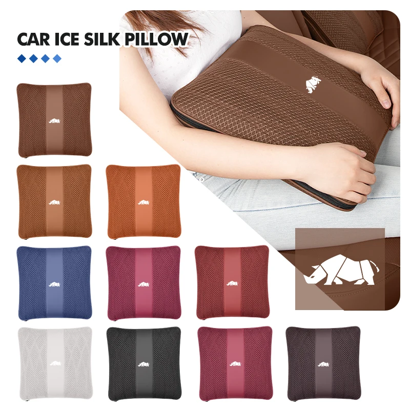 

Car Pillow And Air Conditioning Cover 2-in-1 Ice Silk Breathable Auto Accessories For Suzuki Jimny jb32 jb23 jb64 jb43 jb53 jb74