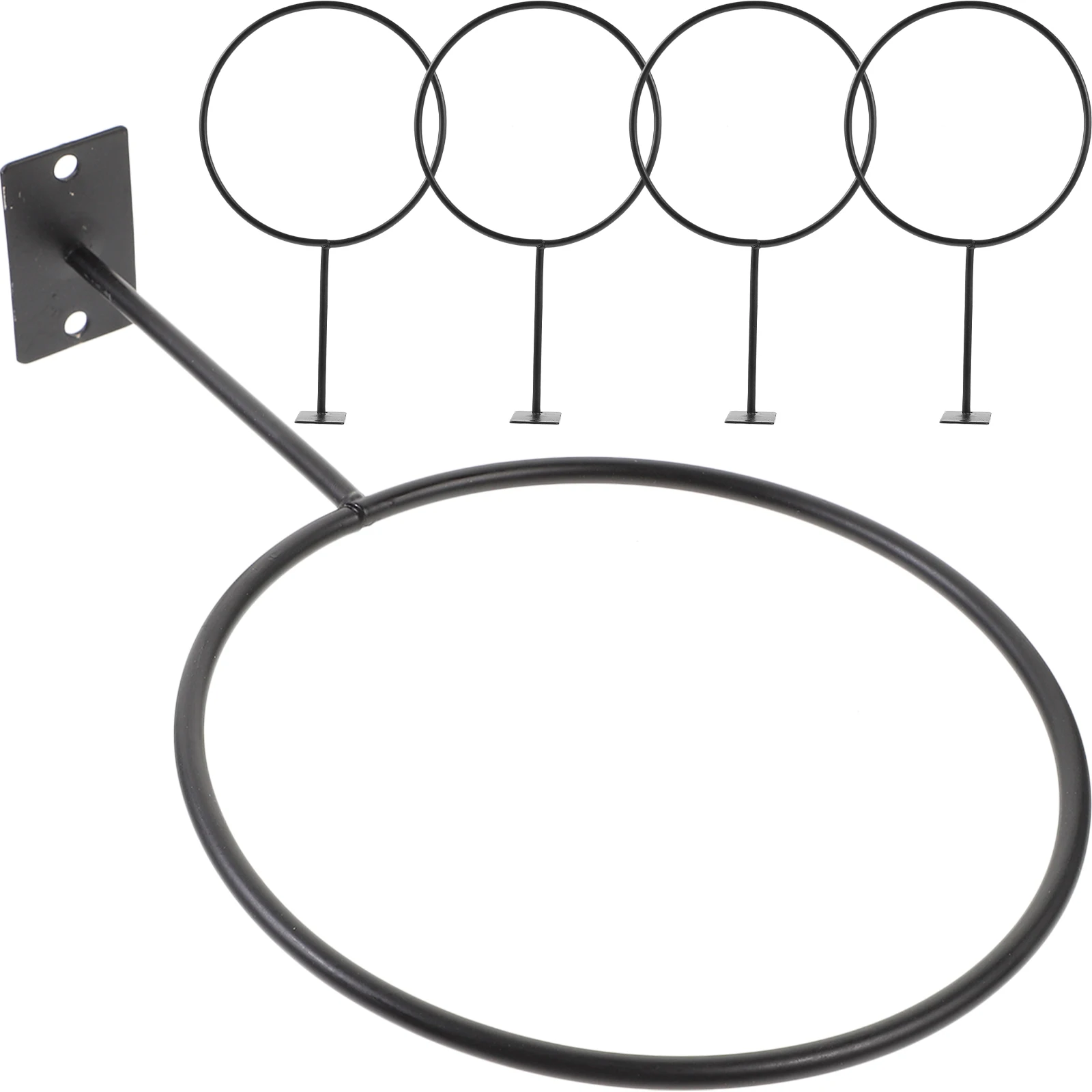 

WallMounted BasketballFootball Rack IronBracket SmoothBurrsFree SportsBalls Holders DisplaySt FitnessBall HealthBall