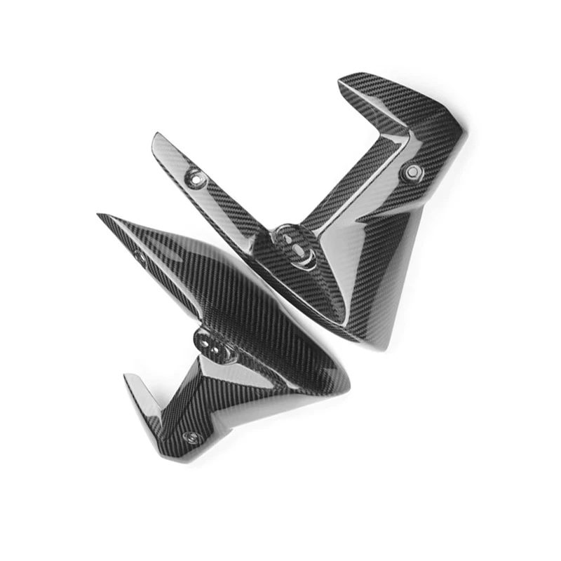 For Triumph Street Triple Carbon Fiber Water Tank Side Protection Cover 13-19
