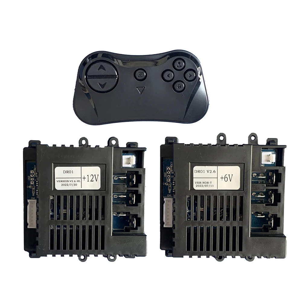 DR01 V2.6 6V 12V Remote Control and Receiver for Children Electric Car Replacement Parts