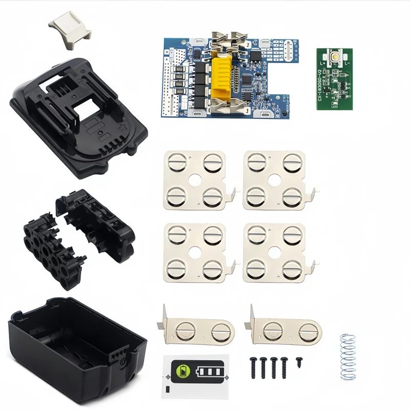 

Universal Li-Ion Battery BMS PCB Charging Protection Board for Makita 18V BL1830/1840/1850/1860B with Charge Level Indicator