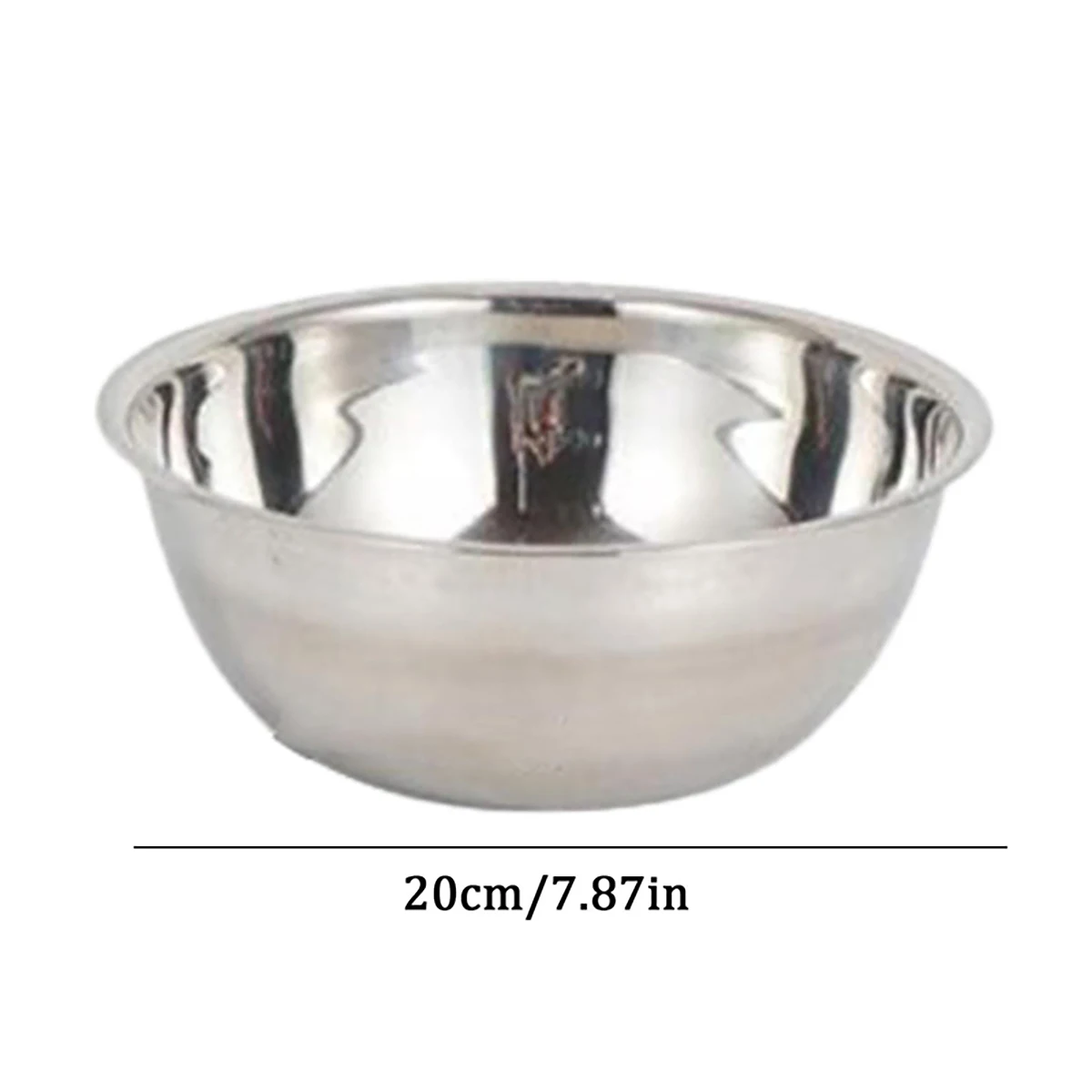 304 Stainless Steel Outdoor Barbecue Bowl Self Driving Tour Portable Home Kitchen Utensils Stainless Steel Bowl